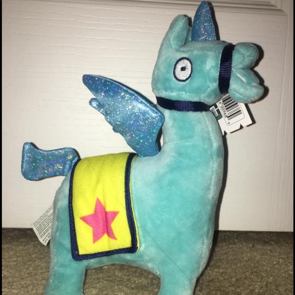 ❤️SOLD❤️ Fortnite Llamacorn Plush Toy
